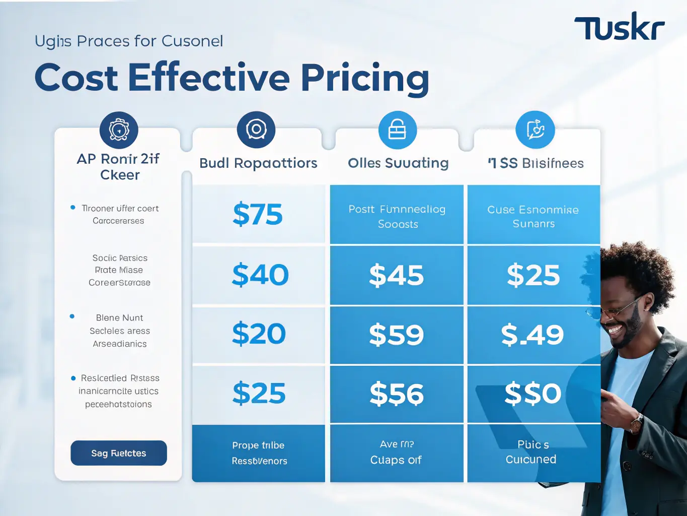 A cost-effective solution graphic displaying a comparison between traditional website development costs and NetSeguro AI's affordable pricing plans.